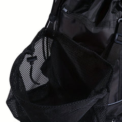 Drawstring Backpack for Outdoor Sports - Basketball and Football Bag