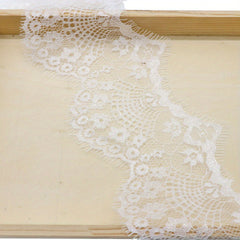 3 Yards Lace Ribbon Floral Lace Edge Trim Embroidery Lace Applique