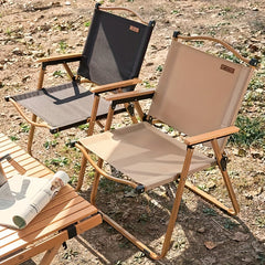 1pc Camping Chairs Outdoor Folding Chairs Aluminum Alloy Beach Chairs