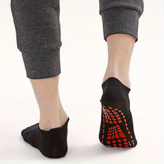 Men's Non Slip Yoga Grip Socks Thin Breathable 1 Pair