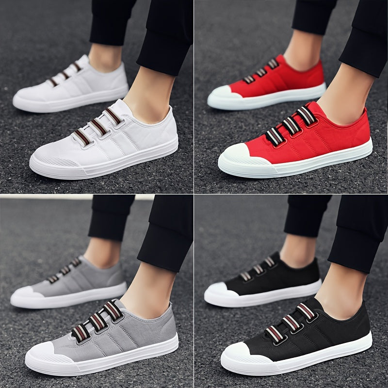 Men's Canvas Sneakers Casual Walking Shoes Comfortable And Breathable