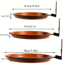 3 Piece Hanging Bird Bath Set - Attract Hummingbirds to Your Garden!