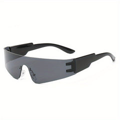 Y2K Mirror Lens Sunglasses UV400 Cyberpunk Style
