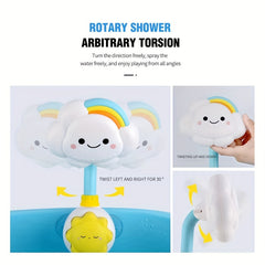 Clouds Model Faucet Shower Water Spray Kids Toy