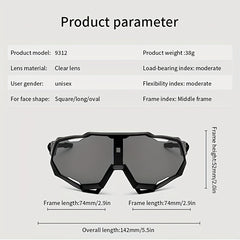 Men's Outdoor Sports Sunglasses with PC Lenses