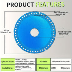 Indestructible Diamond Cutting Wheel for Ceramic Tile Marble