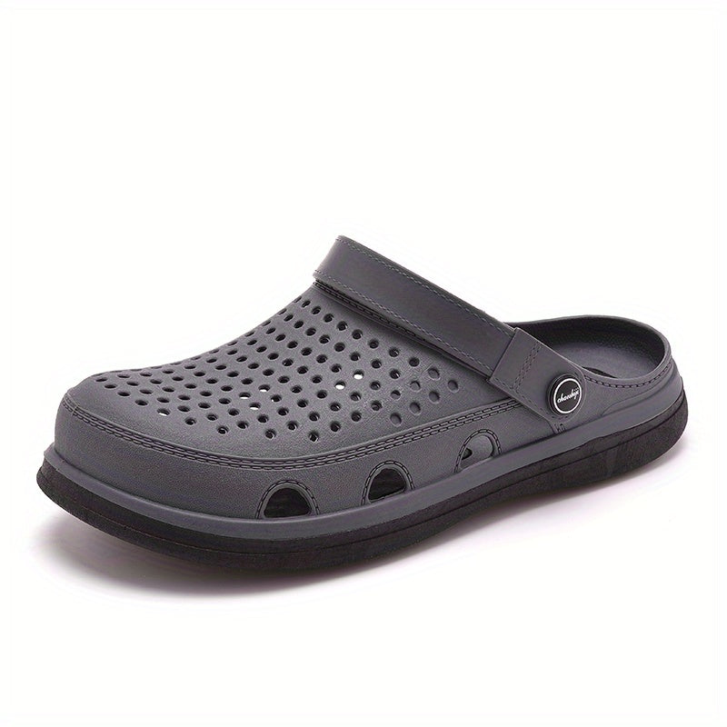 Men's Lightweight Comfy Clogs Hollow Out Non slip Sandals Summer