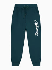 Letter Print Joggers Men s Stretch Waist Drawstring Casual Pants
