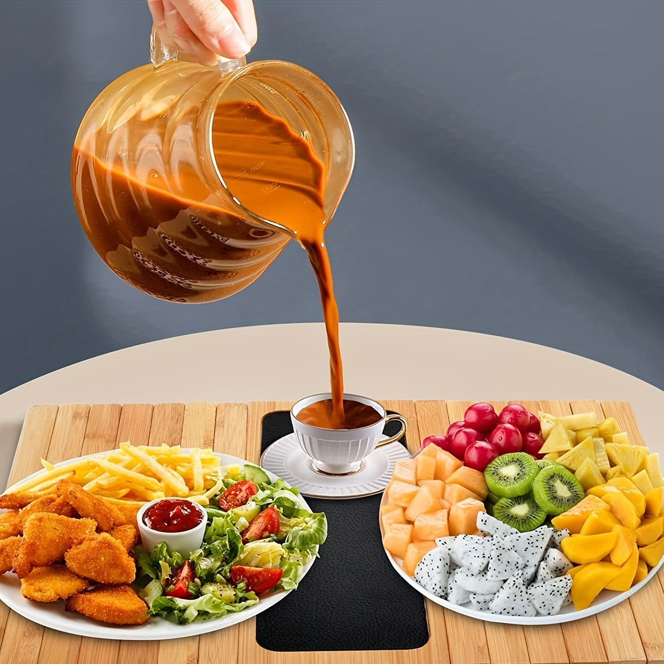 Foldable Sofa Arm Tray Table - Drinks, Snacks, Remote Control