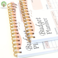 Trees Budget Planner Journal Organizer Sheets 21x13