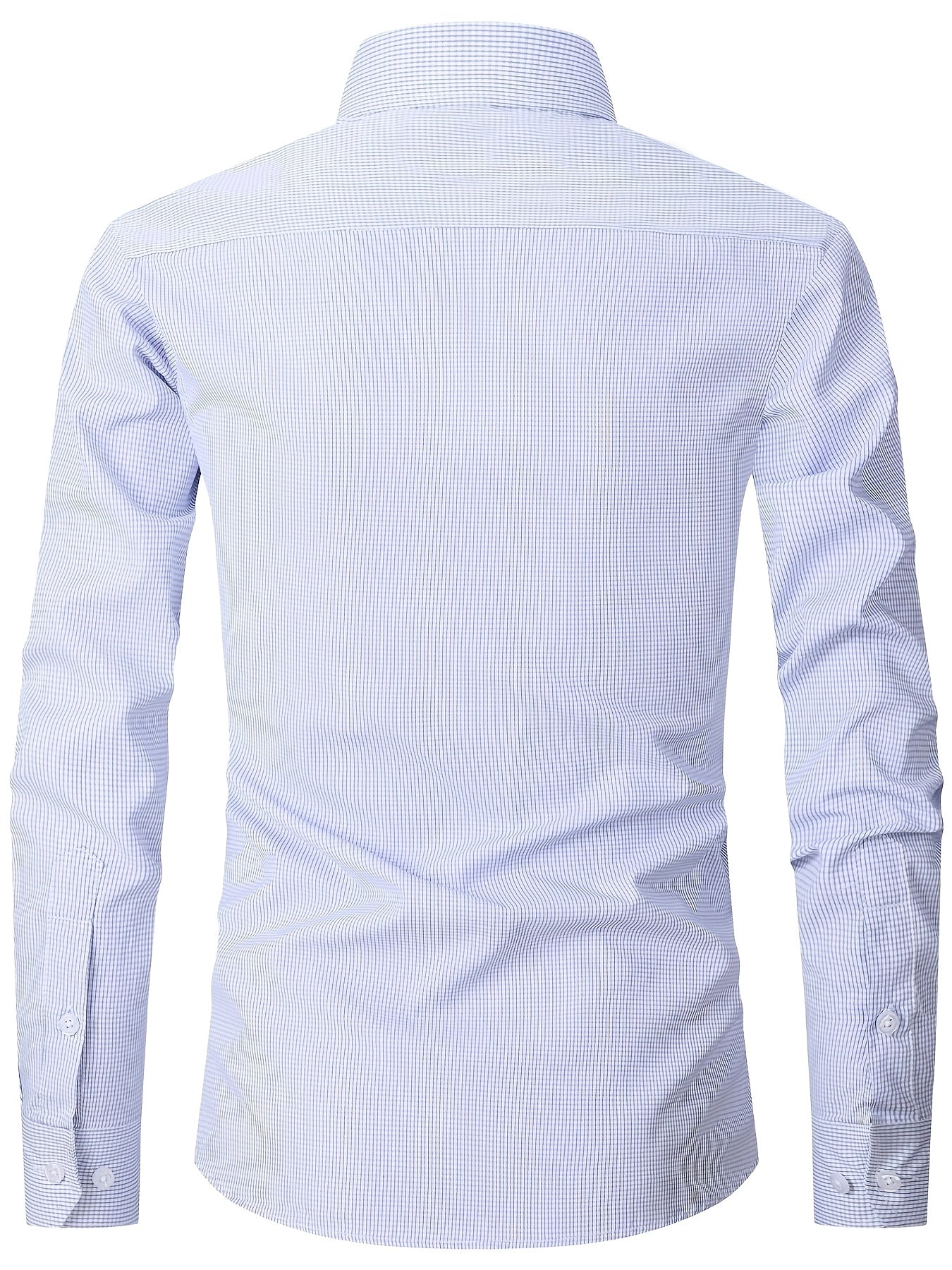 Men's Striped Regular Fit Button Up Shirt