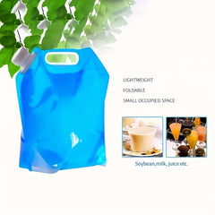 Large Capacity Portable Folding Container Water Storage Bag Collapsible