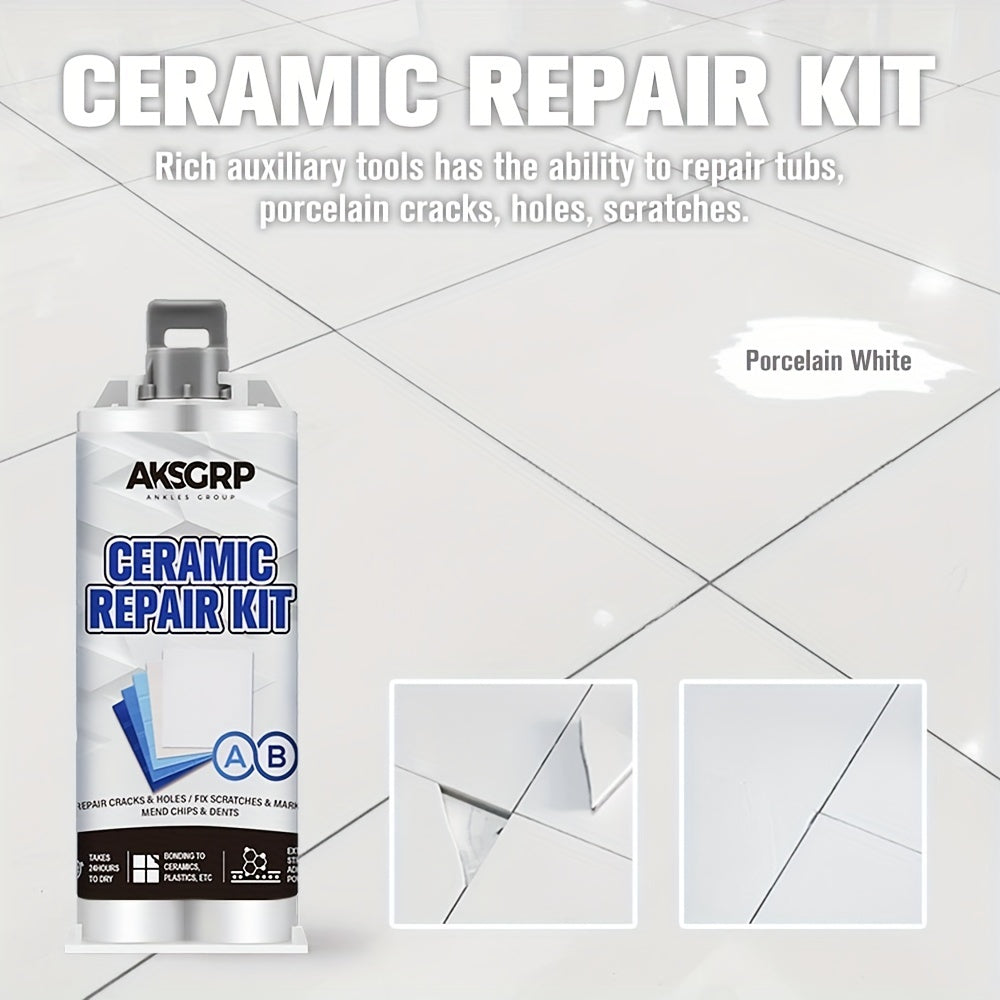 AB Tile Repair Agent Ivory Quick Drying Adhesive