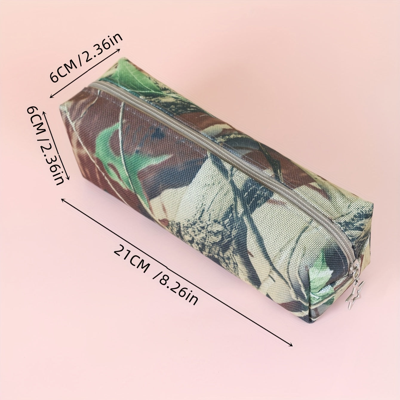 Waterproof Oxford Cloth Pencil Bag with Large Capacity