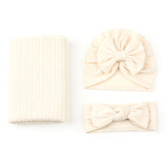 3pc Baby Swaddle Bag Set Newborn Quilt Polyester Cotton Wrap Blanket