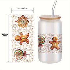 6pcs Cup Decals Rub On Transfers Cup Stickers Crafts
