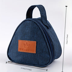 Insulated Lunch Bag Oxford Cloth Portable Thermal Lunch Tote