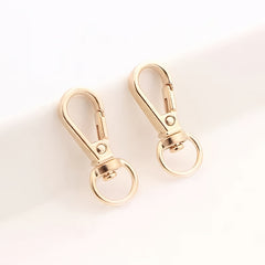 10pcs Zinc Alloy Hook Buckle for Bag Key Chain Belt