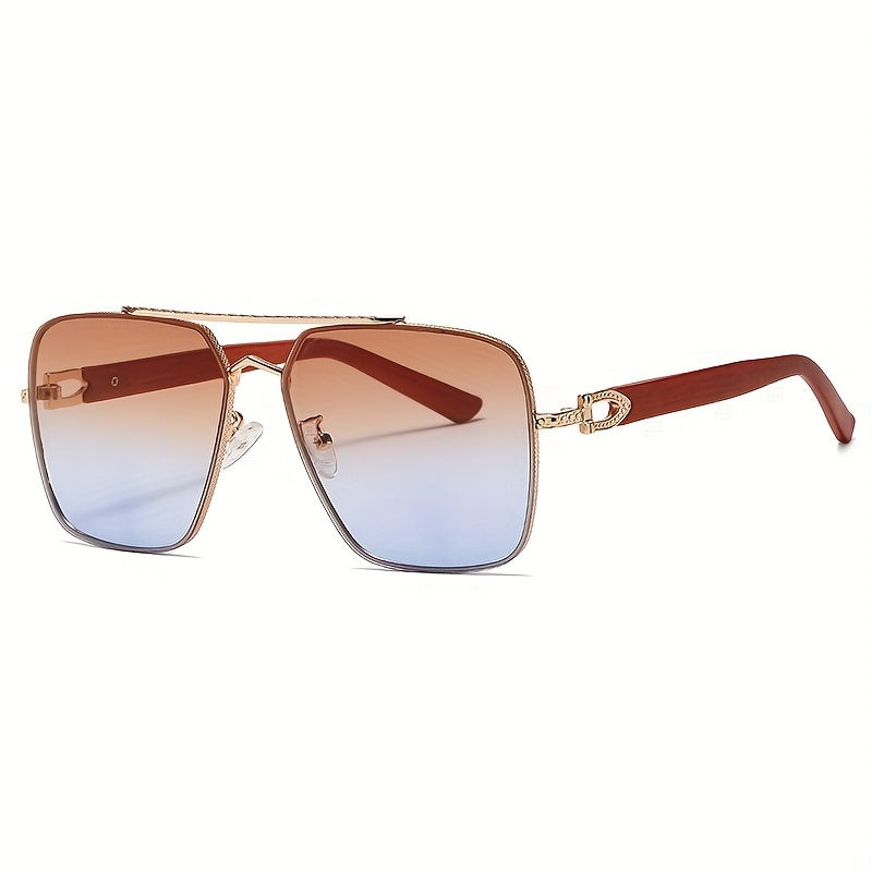 Men's Square Frame Sunglasses for Outdoor Travel
