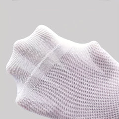 5 Pairs Men's Mesh Crew Socks Soft Winter & Autumn Style