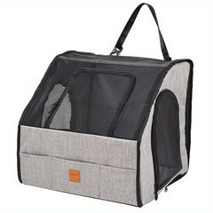 Breathable Pet Backpack for Dogs Cats Portable Dog Car Seat Cat Carrier Bag