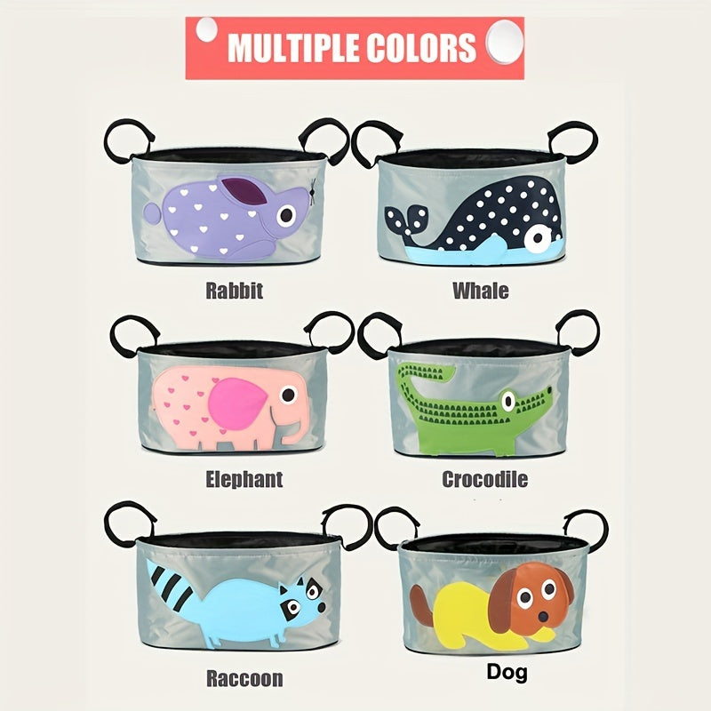 Stroller Organizer Hanging Bag Large Storage Space Portable