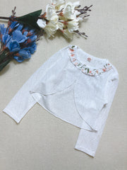 Floral Ruffle Lace Sunscreen Shawl UV Protection Cardigan