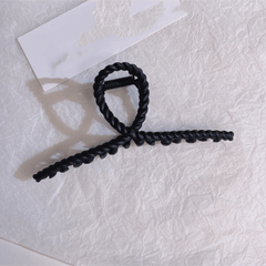 Matte Hair Claw Large Shark Clip For Thick Curly Hair
