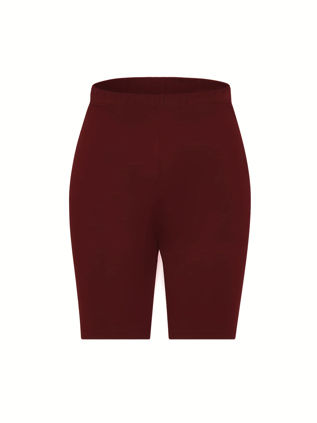Sporty Yoga Shorts Elastic Waist Summer Women's Clothing