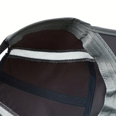 Foldable Mesh Sports Hat with Reflective Stripes for Men