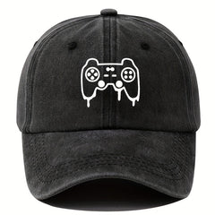 Game Console Printed Baseball Cap Vintage Dad Hat