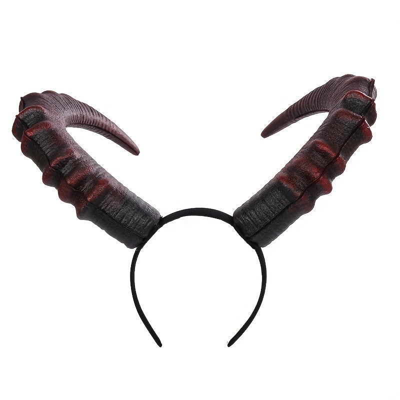 Girls Halloween Devil Horn Headband Masquerade Party Prop