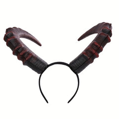 Girls Halloween Devil Horn Headband Masquerade Party Prop