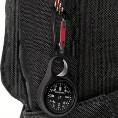 Outdoor Survival Compass Keychain for Travel Camping Hiking