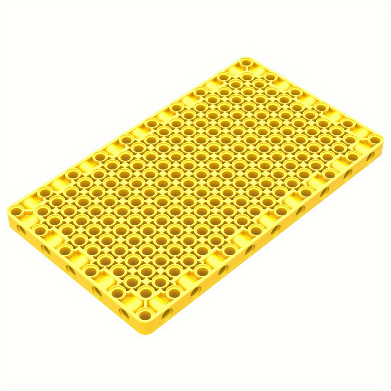 39369 Building Blocks 11x19 Technical Panel with Holes ABS Plastic Interlocking