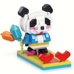 Panda Series Mobile Phone Holder Building Block Set