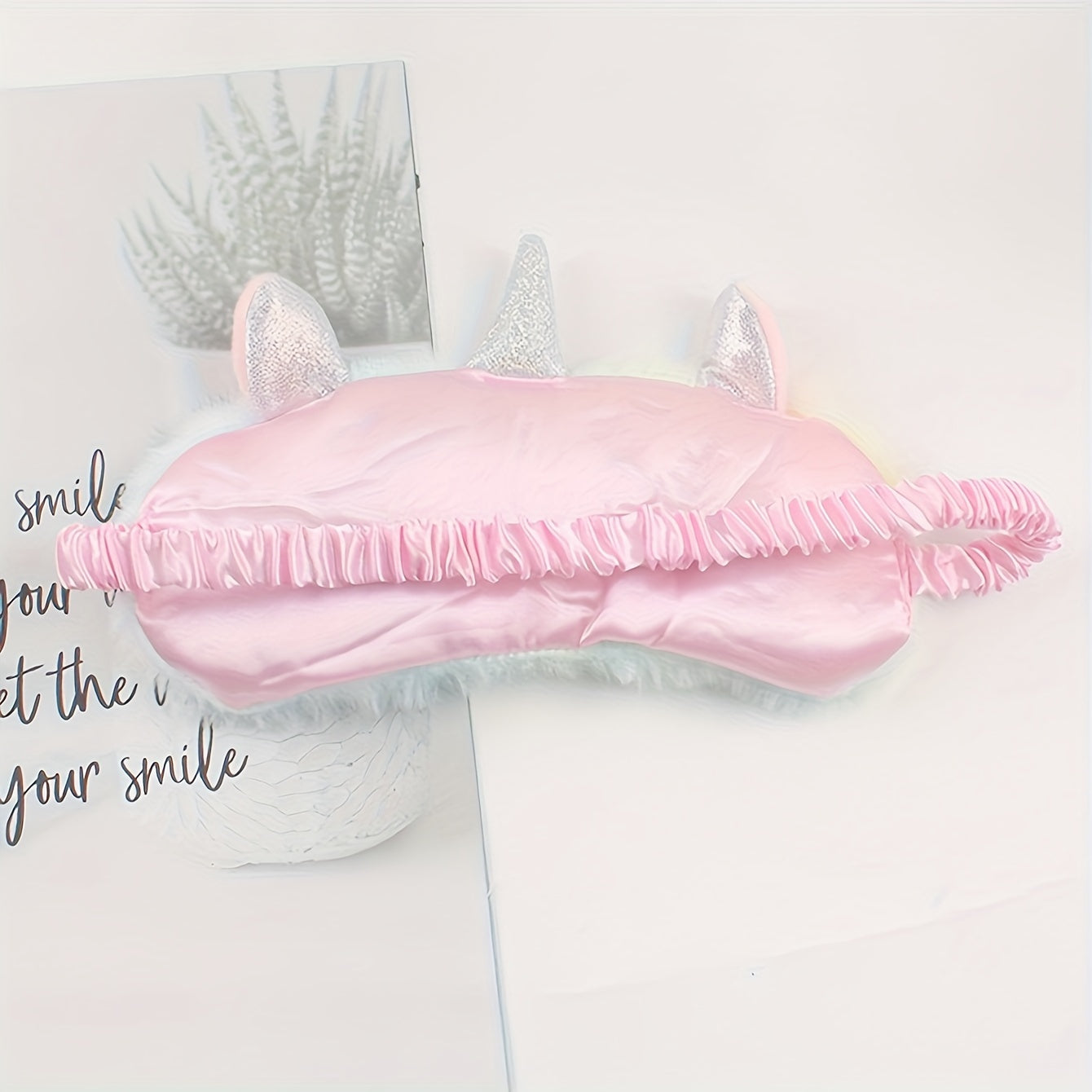 Plush Sleep Eye Mask for Travel Random