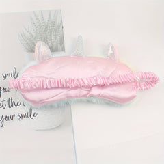 Plush Sleep Eye Mask for Travel Random