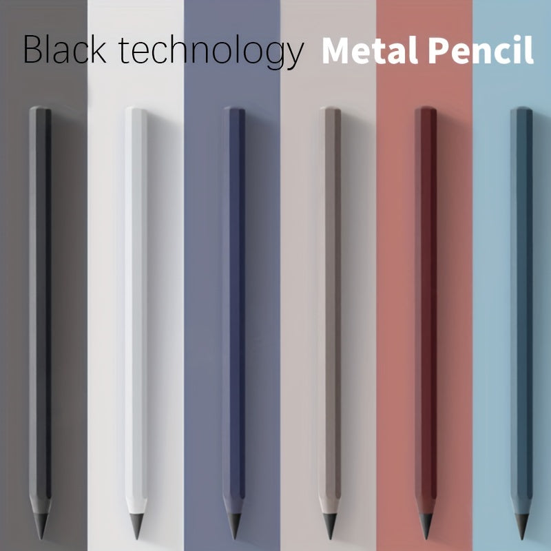 Metal Pencil Technology Unlimited Writing Eternal No Ink Pencil Magic Pencils