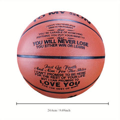 Basketball for Son Size 7 74 Never Lose Your Passion for the Game