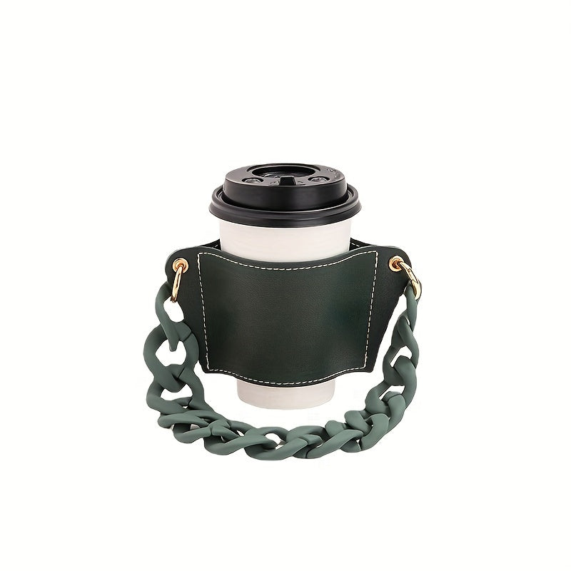 Portable Solid Cup Cover Anti Scald Protective Cover