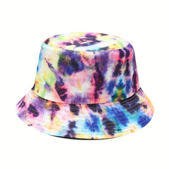 Print Double-sided Fisherman Hat Outdoor Sun Visor Hat Men Women