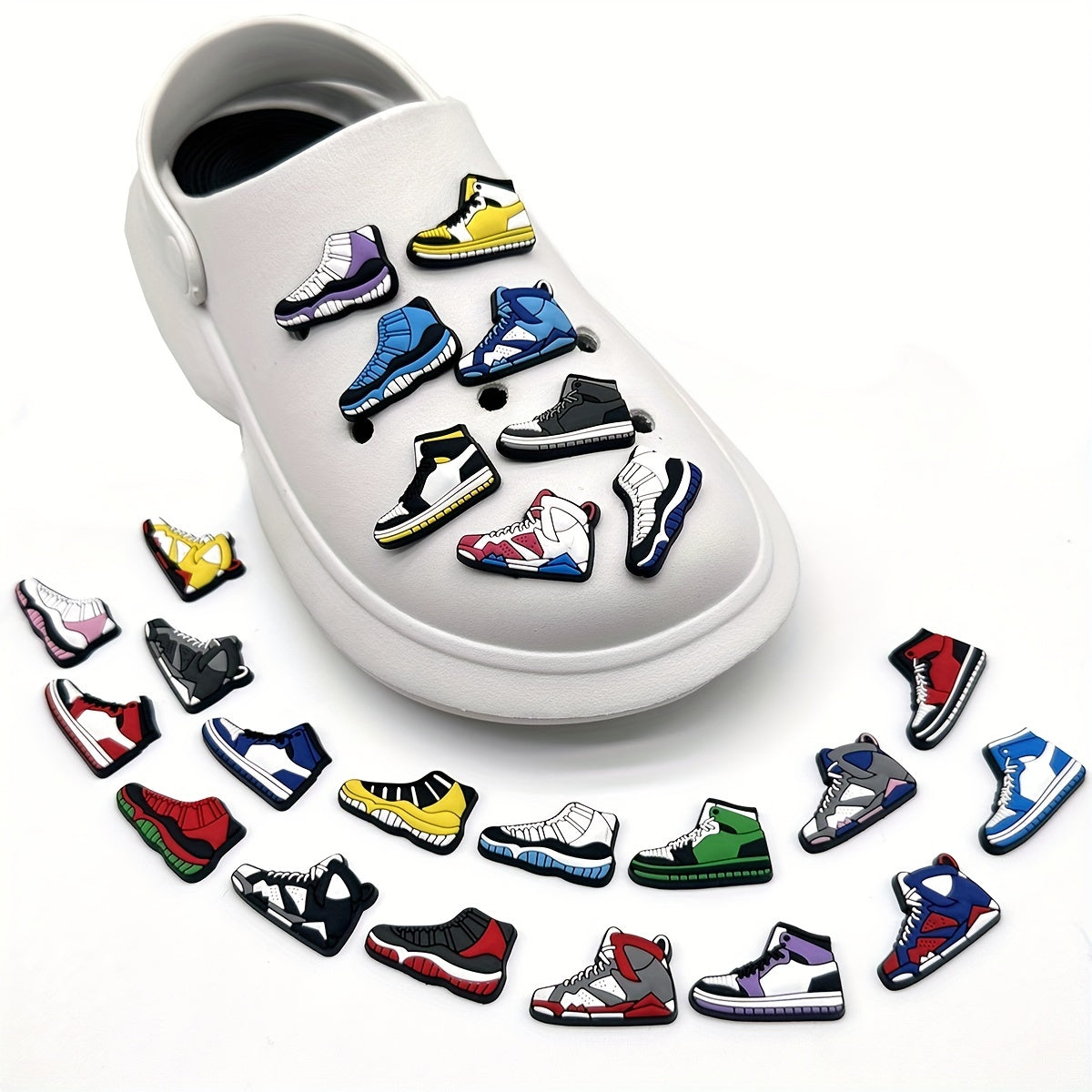 35pcs Shoe Decorations for Adding Holes or Repairing Shoes