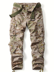 Classic Camo Cargo Pants Men's Tactical Outdoor Hiking Fishing