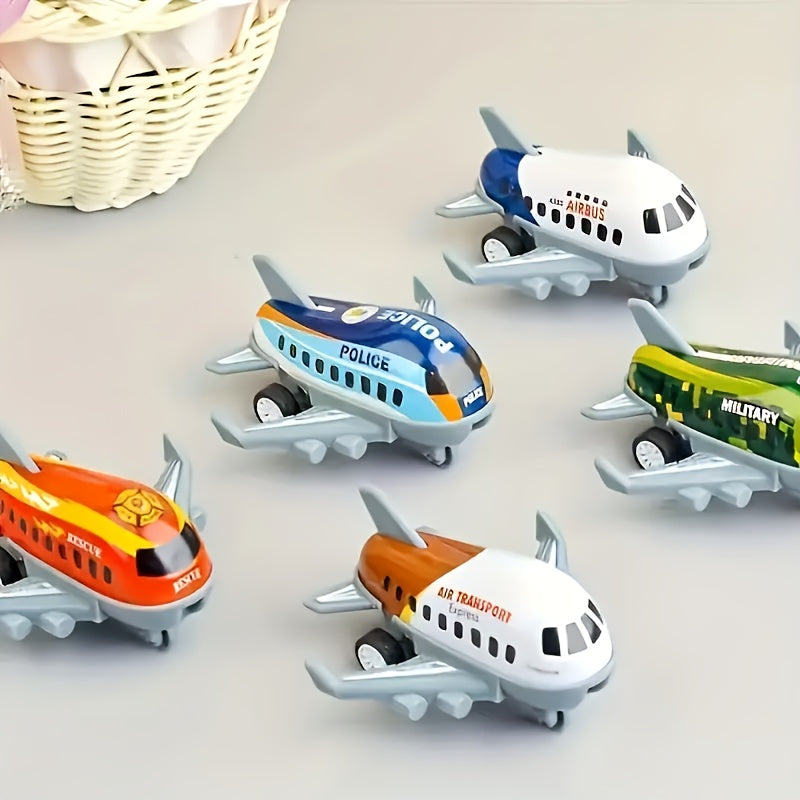 Plastic Airplane Set Inertia Drive - Perfect Party Favors