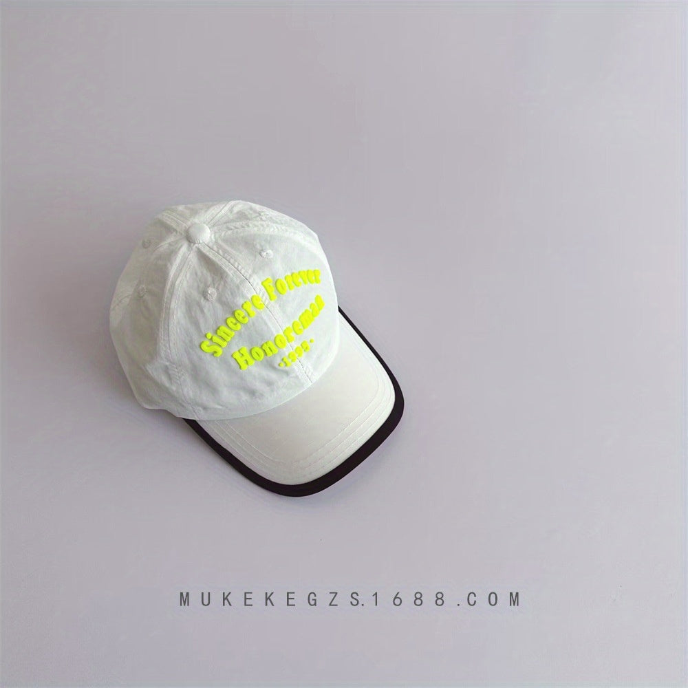 Kids Quick-drying Sun Hat Visor Baseball Cap for Boys/Girls