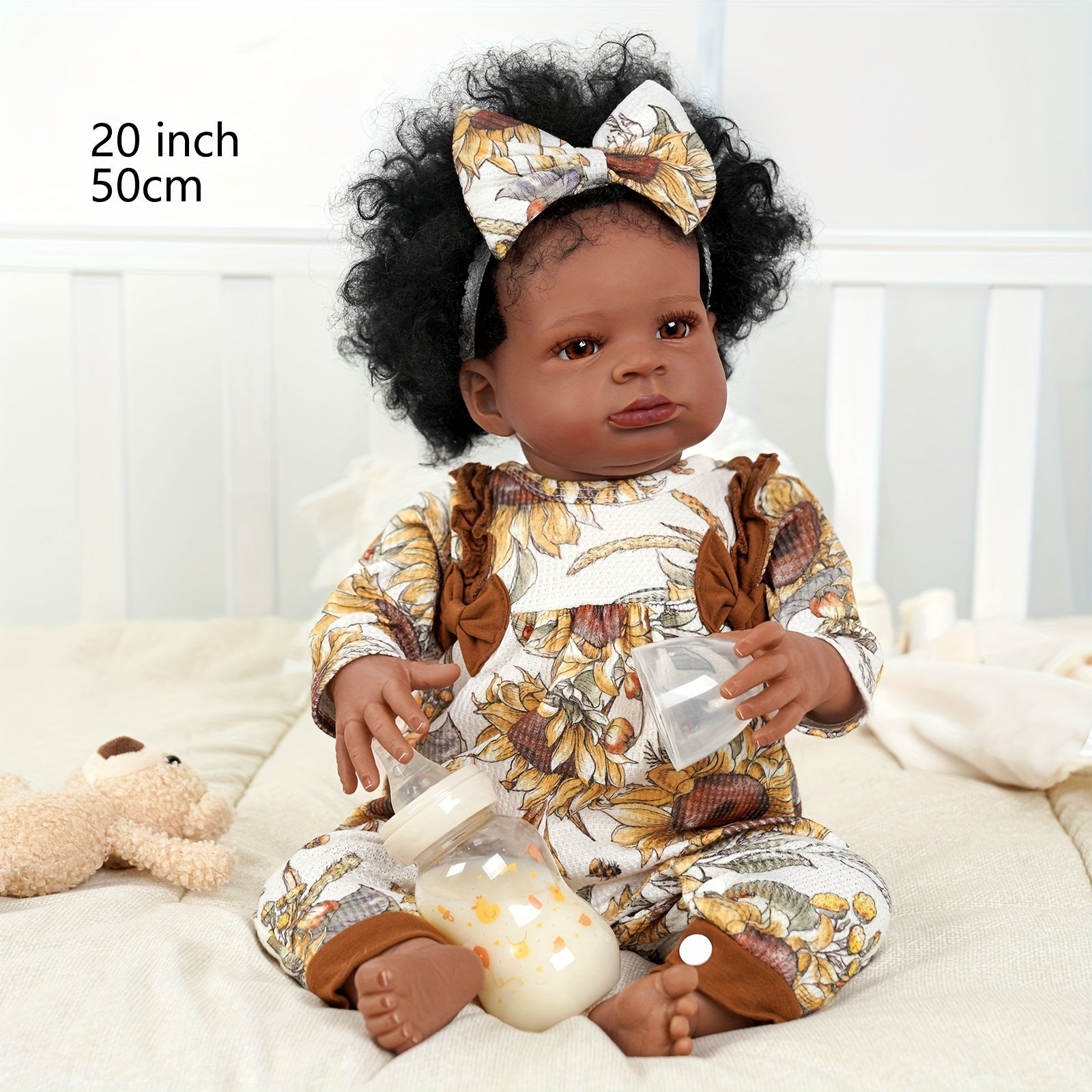 20 Inch Finished Open Eyes Reborn Dolls Realistic Dolls