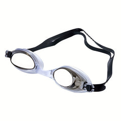 Swim Goggles w/ Nose Clip & Ear Plugs Waterproof Anti-Fog for Adults