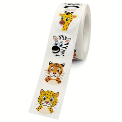 500pcs Animal Stickers for Kids, Teacher Reward, Office Stationery