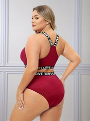 Sports Lingerie Set - Halter Neck Bra & Underwe